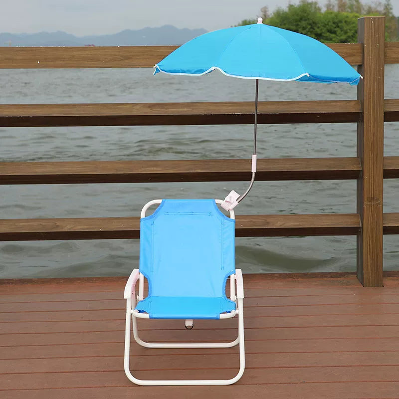 Lumendat Contemporary Creative Kids PP Metal Square Cartoon Outdoor Foldable Recliner Backrest Sunshade For Outdoor Lumendat