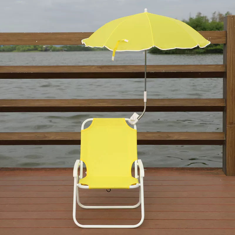 Lumendat Contemporary Creative Kids PP Metal Square Cartoon Outdoor Foldable Recliner Backrest Sunshade For Outdoor Lumendat