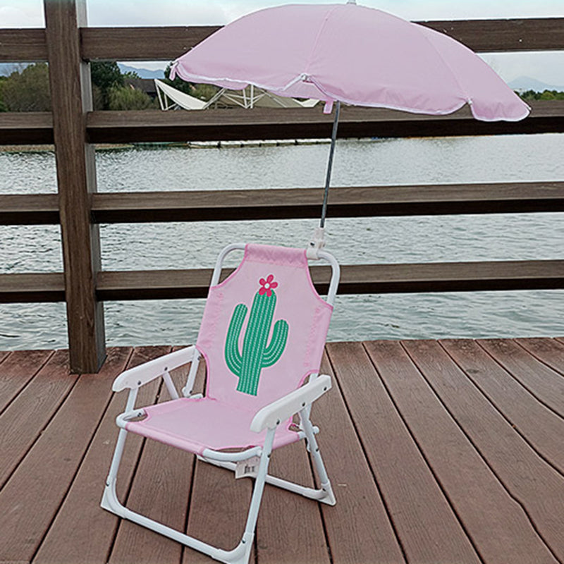 Lumendat Contemporary Creative Kids PP Metal Square Cartoon Outdoor Foldable Recliner Backrest Sunshade For Outdoor Lumendat
