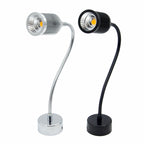 Contemporary Industrial Aluminum Gooseneck Cone LED Wall Sconce Lamp For Bedside Use