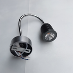 Contemporary Industrial Aluminum Gooseneck Cone LED Wall Sconce Lamp For Bedside Use