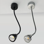 Contemporary Industrial Aluminum Gooseneck Cone LED Wall Sconce Lamp For Bedside Use