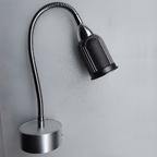 Contemporary Industrial Aluminum Gooseneck Cone LED Wall Sconce Lamp For Bedside Use
