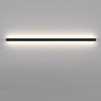 Modern Minimalist Rectangular Aluminum PVC LED Wall Sconce Lamp For Bedroom
