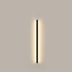 Modern Minimalist Rectangular Aluminum PVC LED Wall Sconce Lamp For Bedroom