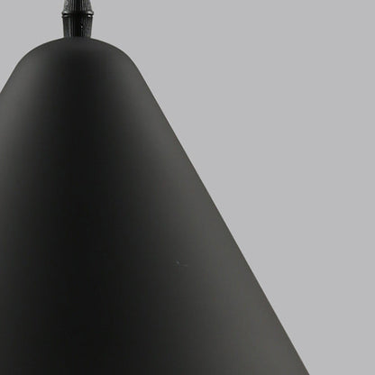 Modern Minimalist Triangular Cone Iron Aluminum 1-Light Pendant Light For Dining Room