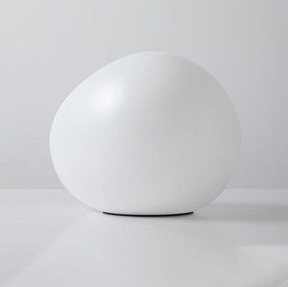Modern Minimalist Pebble Acrylic Resin 1-Light Pendant Light For Living Room