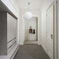 Modern Minimalist Pebble Acrylic Resin 1-light Pendant Light for Living Room BulbSquare
