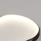 Modern Minimalist Cloud Shape Aluminium Iron Silicone Flush Mount Ceiling Light For Bedroom
