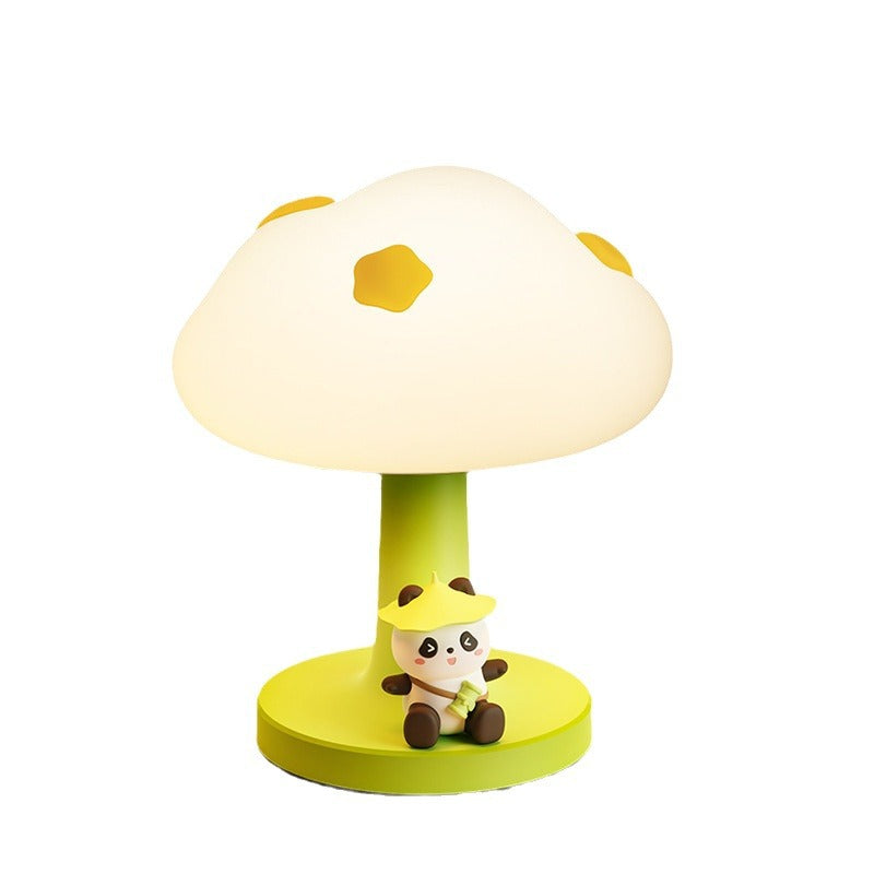 Lumendat Contemporary Creative Kids Cloud Shape Silicone ABS PVC LED Table Lamp For Bedroom Lumendat