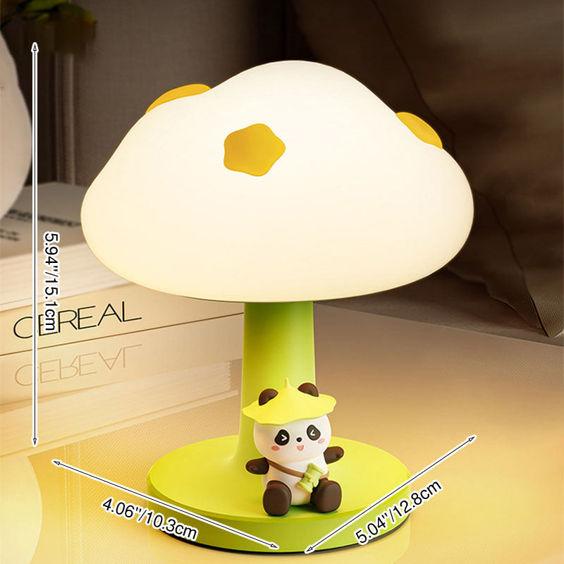 Lumendat Contemporary Creative Kids Cloud Shape Silicone ABS PVC LED Table Lamp For Bedroom Lumendat