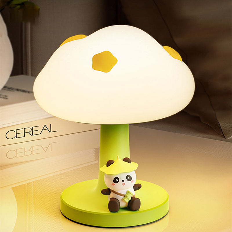 Lumendat Contemporary Creative Kids Cloud Shape Silicone ABS PVC LED Table Lamp For Bedroom Lumendat