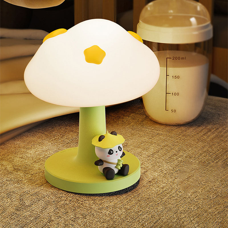 Lumendat Contemporary Creative Kids Cloud Shape Silicone ABS PVC LED Table Lamp For Bedroom Lumendat