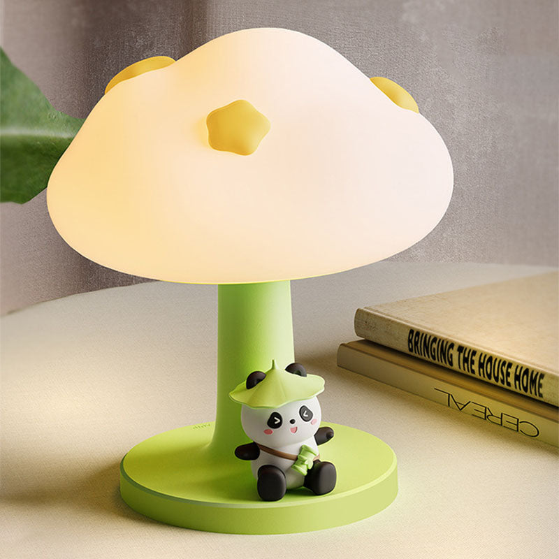 Lumendat Contemporary Creative Kids Cloud Shape Silicone ABS PVC LED Table Lamp For Bedroom Lumendat
