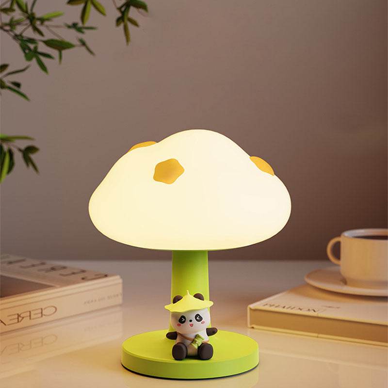 Lumendat Contemporary Creative Kids Cloud Shape Silicone ABS PVC LED Table Lamp For Bedroom Lumendat