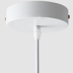 Contemporary Nordic Iron Conical Round 1-light Pendant Light for Living Room