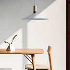 Contemporary Nordic Iron Conical Round 1-light Pendant Light for Living Room