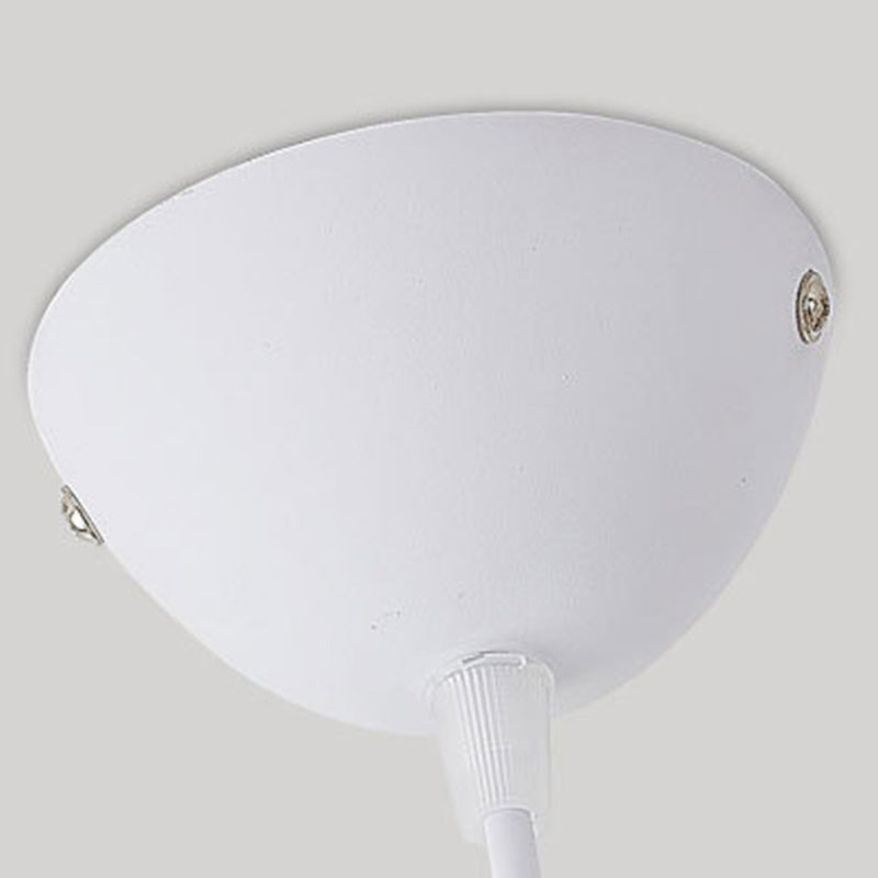 Modern Minimalist Aluminum & Wood Wavy Half-Round 1-Light Pendant Light For Living Room