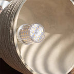 Modern Mid-century Wood & Cement Round Dome 1-light Pendant Light for Living Room BulbSquare
