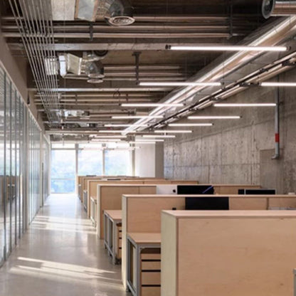 Dimmable LED Pendant Light - Industrial Aluminum Linear Lighting For Home Office