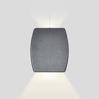 Anti-glare LED Hanging Linear Light - Modern Black Pendant Light for Home Office
