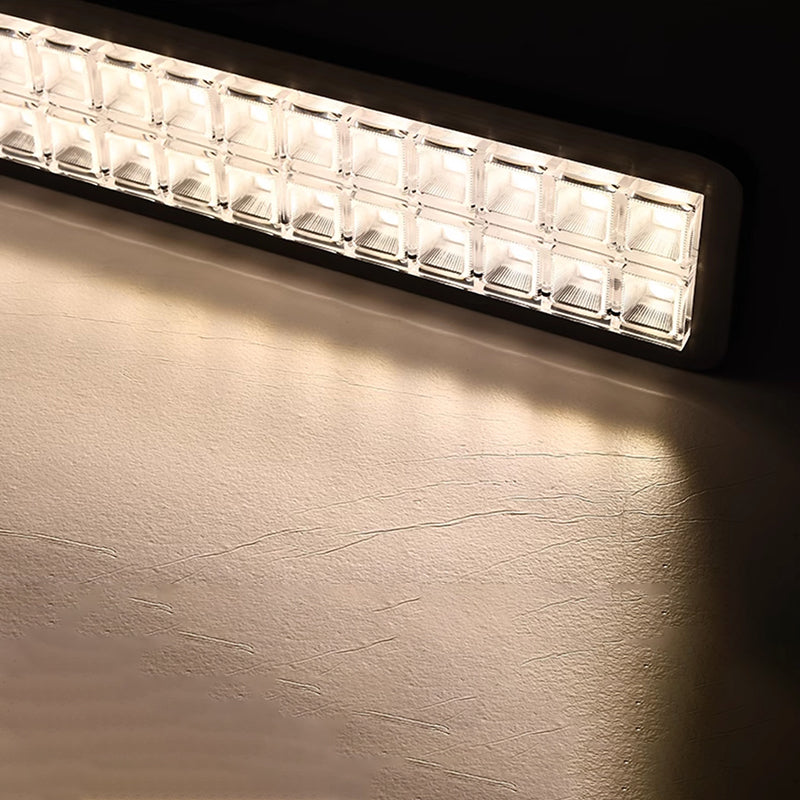 Full Spectrum Eye-Care LED Linear Pendant Light - Modern Dimmable Hanging Lamp For Kids Study & Home Office