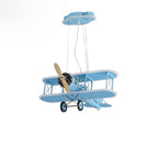 Lumendat Contemporary Creative Kid Iron Resin Acrylic Airplane LED Chandelier For Bedroom Lumendat