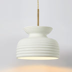 Traditional French Iron & Resin Round 1-Light Pendant Light For Dining Room
