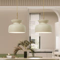 Traditional French Iron & Resin Round 1-Light Pendant Light For Dining Room