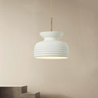 Traditional French Iron & Resin Round 1-Light Pendant Light For Dining Room