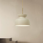 Traditional French Iron & Resin Round 1-Light Pendant Light For Dining Room