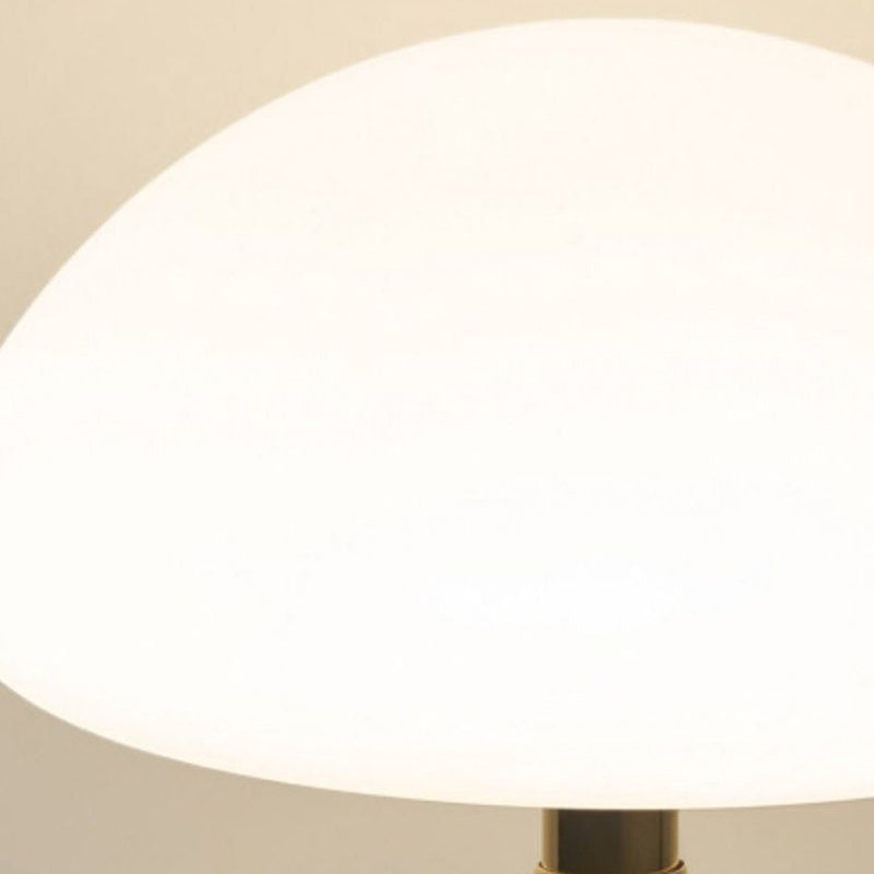 Modern Art Deco Ceramic & Rotational Molding Mushroom-Shaped LED Table Lamp For Bedroom & Living Room Lumendat