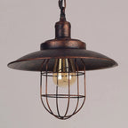 Contemporary Industrial Iron Cone 1-light Pendant Light for Dining Room & Living Room