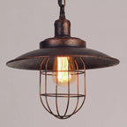 Contemporary Industrial Iron Cone 1-light Pendant Light for Dining Room & Living Room