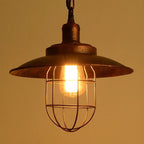 Contemporary Industrial Iron Cone 1-light Pendant Light for Dining Room & Living Room
