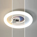Lumendat Contemporary Creative Iron & Acrylic Round LED Flush Mount Ceiling Light For Kids Bedroom & Living Room Lumendat