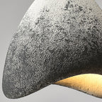 Contemporary Creative Polystyrene Cone Pendant Light 1-light for Dining Room, Bedroom & Living Room