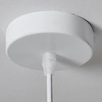 Contemporary Creative Polystyrene Cone Pendant Light 1-light for Dining Room, Bedroom & Living Room
