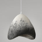 Contemporary Creative Polystyrene Cone Pendant Light 1-light for Dining Room, Bedroom & Living Room