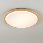 Contemporary Nordic Iron Acrylic Round LED Flush Mount Ceiling Light For Bedroom And Living Room