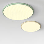 Contemporary Nordic Iron Acrylic Round LED Flush Mount Ceiling Light For Bedroom And Living Room
