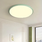 Contemporary Nordic Iron Acrylic Round LED Flush Mount Ceiling Light For Bedroom And Living Room