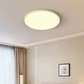 Contemporary Nordic Iron Acrylic Round LED Flush Mount Ceiling Light For Bedroom And Living Room