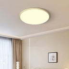Contemporary Nordic Iron Acrylic Round LED Flush Mount Ceiling Light For Bedroom And Living Room