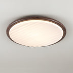 Contemporary Nordic Iron Acrylic Round LED Flush Mount Ceiling Light For Bedroom And Living Room
