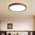Modern Minimalist Iron & Acrylic Round Square Rectangle LED Flush Mount Ceiling Light For Bedroom & Living Room
