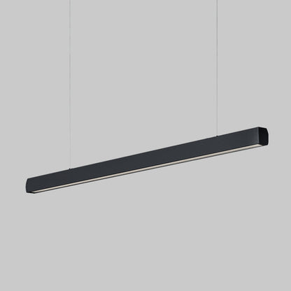 Seamless LED Retina-friendly Pendant Light - Industrial Aluminum Linear Lighting for Home Office