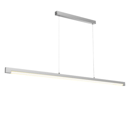 Seamless LED Pendant Light - Modern Minimalist Aluminum Acrylic Design Linear Lighting For Home Office