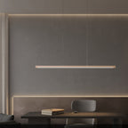 Seamless LED Pendant Light - Modern Minimalist Aluminum Acrylic Design Linear Lighting For Home Office