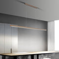 Seamless LED Pendant Light - Modern Minimalist Aluminum Acrylic Design Linear Lighting For Home Office